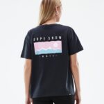 Dope Riided - naised standardne w t-särk Dope vahemik must B62VTF900