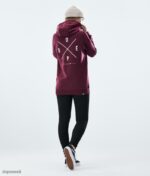 Dope Riided - naised tavaline kapuuts Dope 2x-up Burgundia B62VTF863 - Image 5