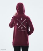 Dope Riided - naised tavaline kapuuts Dope 2x-up Burgundia B62VTF863 - Image 7