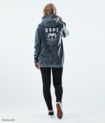 Dope Riided - naised tavaline kapuuts Dope peopesa pleegitatud mustaks B62VTF872 - Image 5