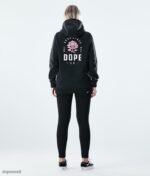 Dope Riided - naised tavaline kapuuts Dope roosa must B62VTF865 - Image 6