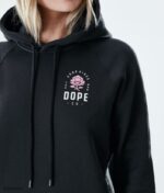 Dope Riided - naised tavaline kapuuts Dope roosa must B62VTF865 - Image 7