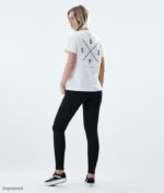 Dope Riided - naised tavaline t-särk Dope 2x-up valge B62VTF877 - Image 4