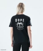 Dope Riided - naised tavaline t-särk Dope peopesa must B62VTF887