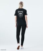 Dope Riided - naised tavaline t-särk Dope peopesa must B62VTF887 - Image 9