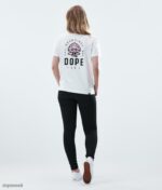 Dope Riided - naised tavaline t-särk Dope roosa valge B62VTF879 - Image 7