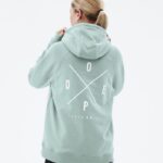 Dope Riided - naised tavaline w kapuuts Dope 2x üles pleekinud roheline B62VTF858
