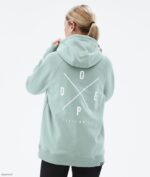 Dope Riided - naised tavaline w kapuuts Dope 2x üles pleekinud roheline B62VTF858