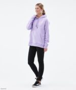 Dope Riided - naised tavaline w kapuuts Dope 2x üles pleekinud violetne B62VTF855 - Image 5