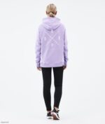Dope Riided - naised tavaline w kapuuts Dope 2x üles pleekinud violetne B62VTF855 - Image 8