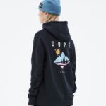 Dope Riided - naised tavaline w kapuuts Dope mänd must B62VTF854
