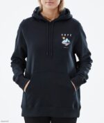 Dope Riided - naised tavaline w kapuuts Dope mänd must B62VTF854 - Image 6