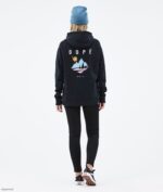 Dope Riided - naised tavaline w kapuuts Dope mänd must B62VTF854 - Image 8