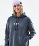 Dope Riided - naised tavaline w kapuuts Dope tipp metallist sinine B62VTF853 - Image 3