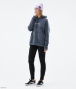 Dope Riided - naised tavaline w kapuuts Dope tipp metallist sinine B62VTF853 - Image 5