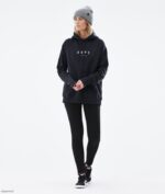 Dope Riided - naised tavaline w kapuuts Dope tipp must B62VTF850 - Image 5