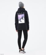 Dope Riided - naised tavaline w kapuuts Dope tipp must B62VTF850 - Image 8