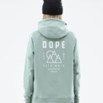 Dope Riided - naised tavaline w kapuuts Dope tippkohtumine tuhmunud roheline B62VTF862