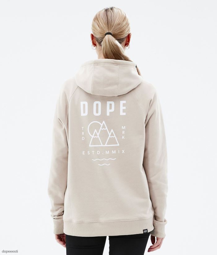 Dope Riided - naised tavaline w kapuuts Dope tipu liiv B62VTF860 - Image 1