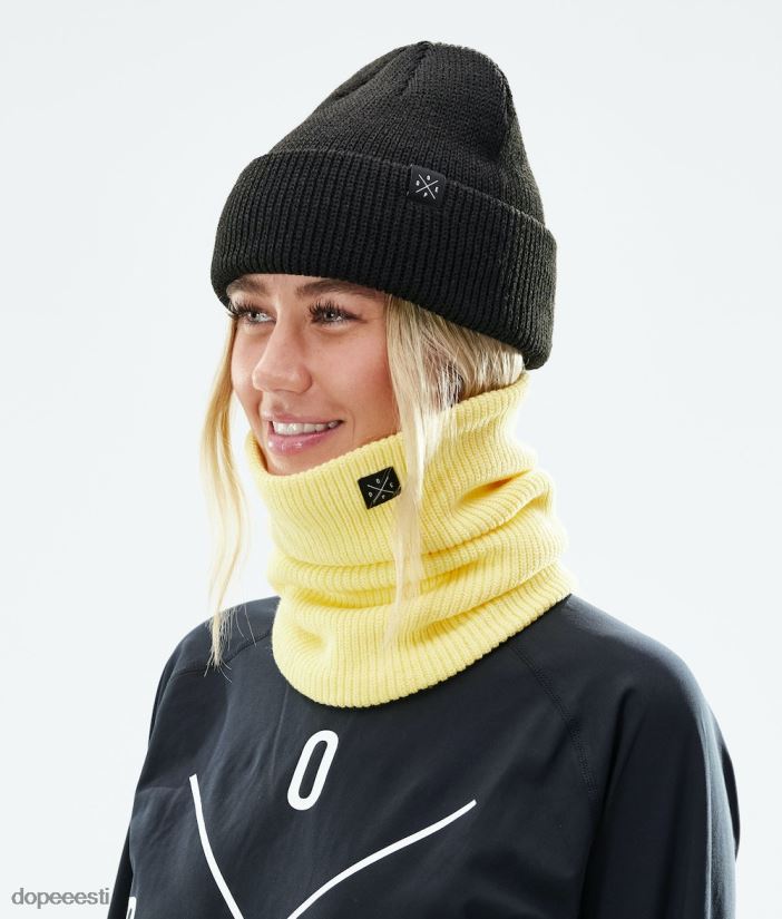 Dope Snow Eesti -2x-up kootud näomask Dope pleekinud kollane B62VTF497 - Image 3