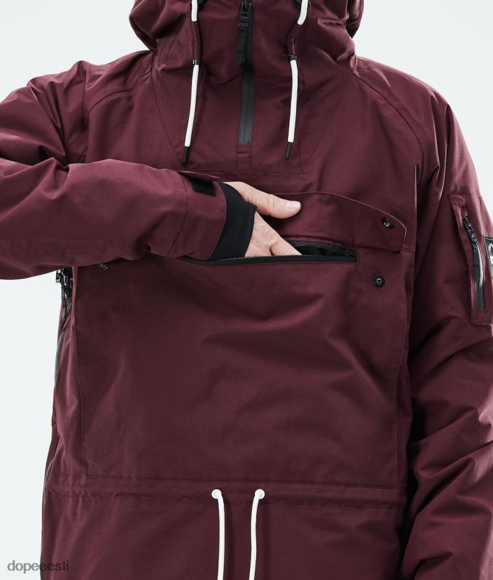 Dope Snow Eesti - mehed annok 2021 lumelaua jope Dope Burgundia B62VTF99 - Image 2