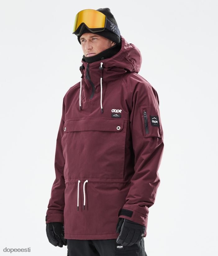 Dope Snow Eesti - mehed annok 2021 lumelaua jope Dope Burgundia B62VTF99 - Image 1