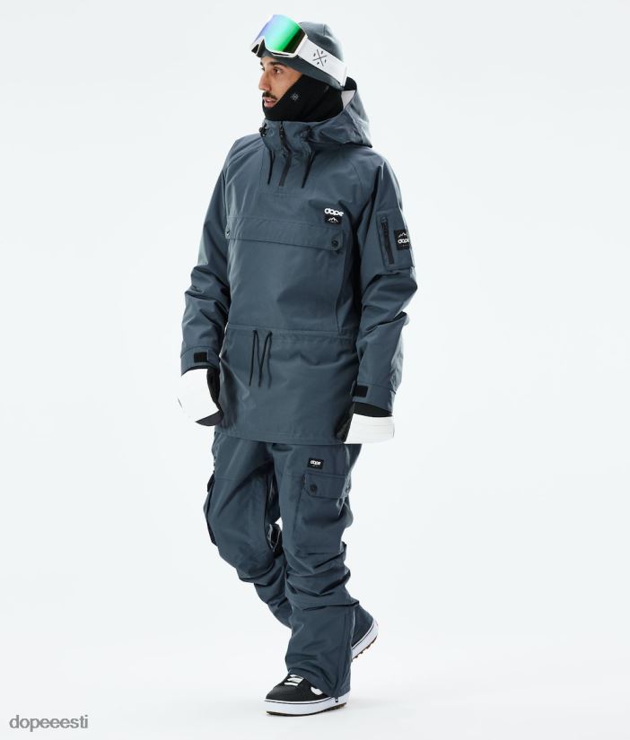Dope Snow Eesti - mehed annok 2021 lumelaua jope Dope metallist sinine B62VTF120 - Image 4
