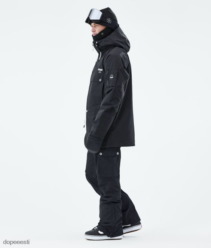 Dope Snow Eesti - mehed annok 2021 lumelaua jope Dope must B62VTF62 - Image 3