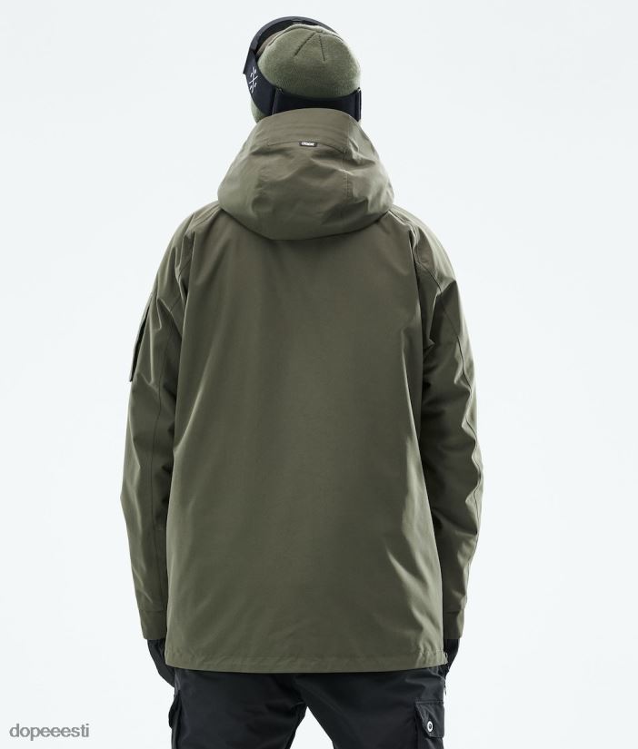Dope Snow Eesti - mehed annok 2021 lumelaua jope Dope oliiviroheline B62VTF82 - Image 10