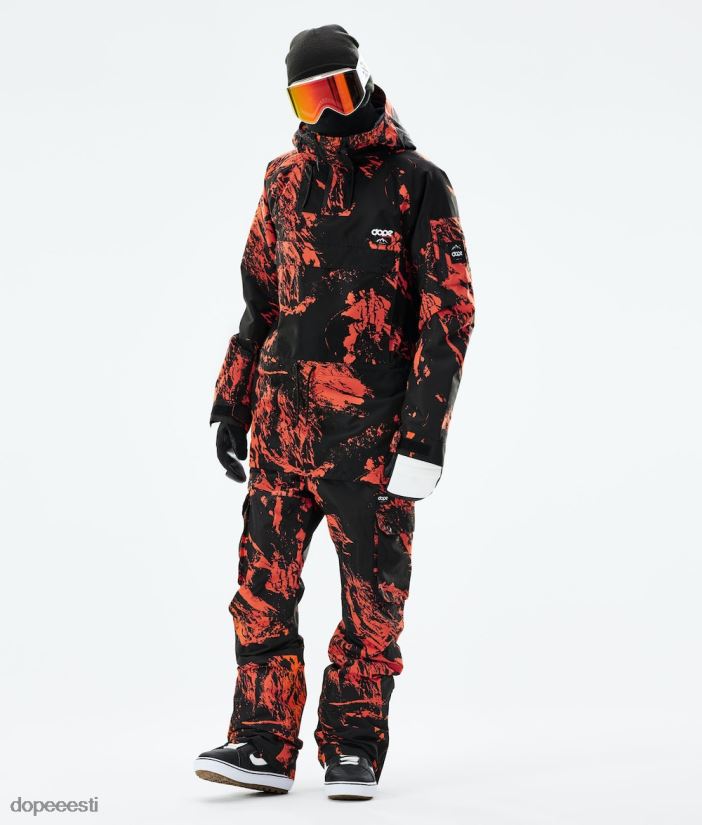 Dope Snow Eesti - mehed annok 2021 lumelaua jope Dope värvi oranž B62VTF70 - Image 6