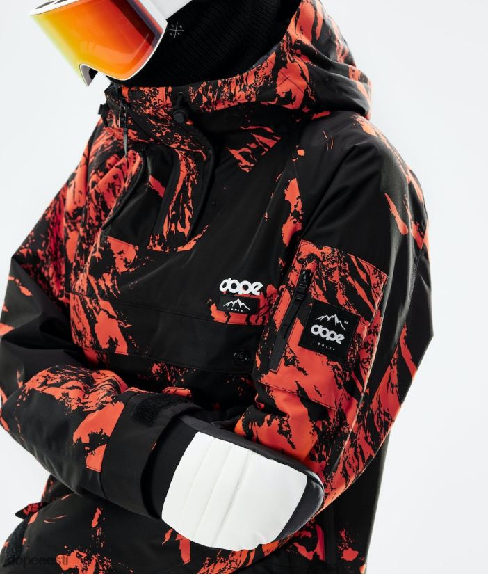 Dope Snow Eesti - mehed annok 2021 lumelaua jope Dope värvi oranž B62VTF70 - Image 7