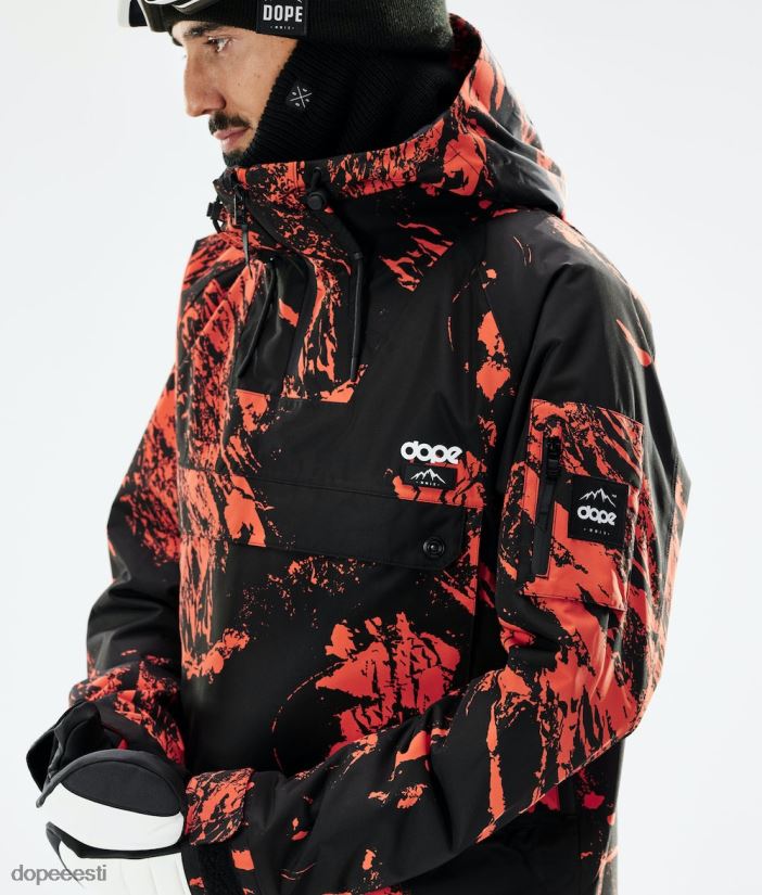 Dope Snow Eesti - mehed annok 2021 lumelaua jope Dope värvi oranž B62VTF70 - Image 10