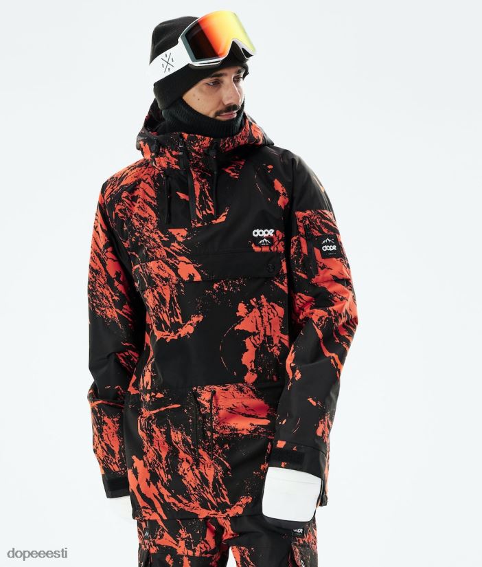 Dope Snow Eesti - mehed annok 2021 lumelaua jope Dope värvi oranž B62VTF70 - Image 1