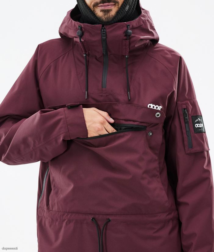 Dope Snow Eesti - mehed annok lumelaua jope Dope don Burgundia B62VTF109 - Image 10