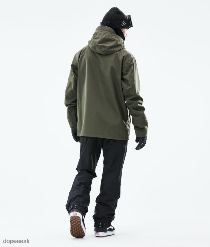 Dope Snow Eesti - mehed blizzard 2021 lumelaua jope Dope oliiviroheline B62VTF133 - Image 5