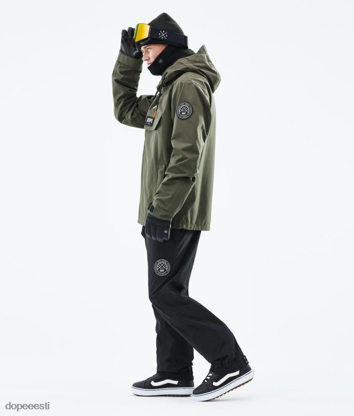 Dope Snow Eesti - mehed blizzard 2021 lumelaua jope Dope oliiviroheline B62VTF133 - Image 10