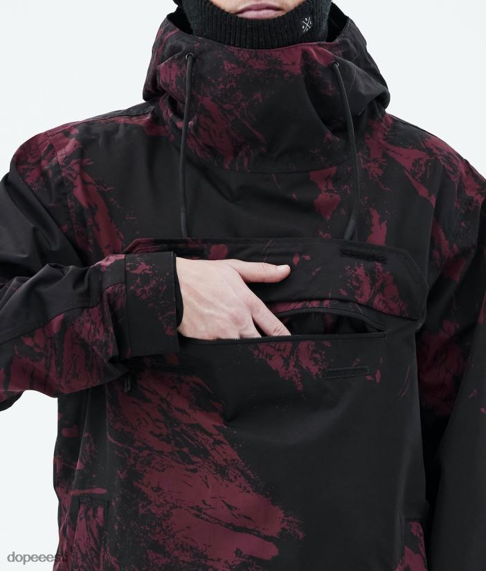 Dope Snow Eesti - mehed blizzard 2021 lumelaua jope Dope värvige Burgundia B62VTF16 - Image 2
