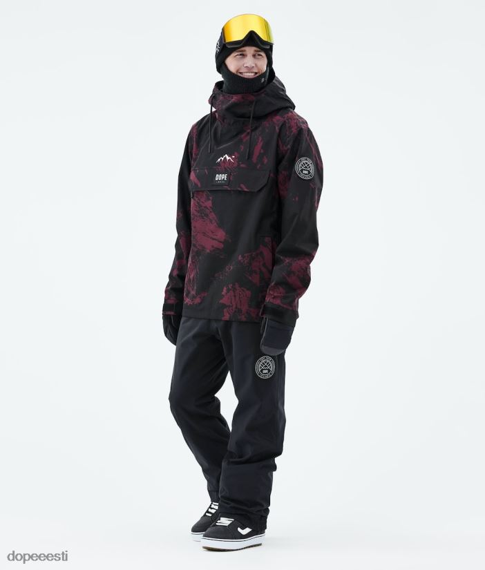 Dope Snow Eesti - mehed blizzard 2021 lumelaua jope Dope värvige Burgundia B62VTF16 - Image 11