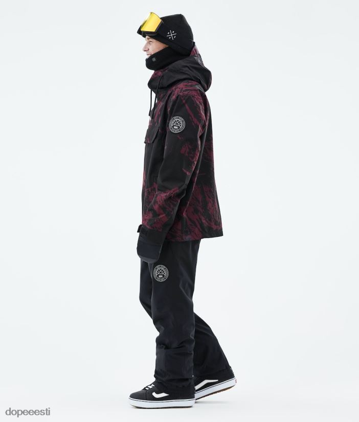 Dope Snow Eesti - mehed blizzard 2021 lumelaua jope Dope värvige Burgundia B62VTF16 - Image 3
