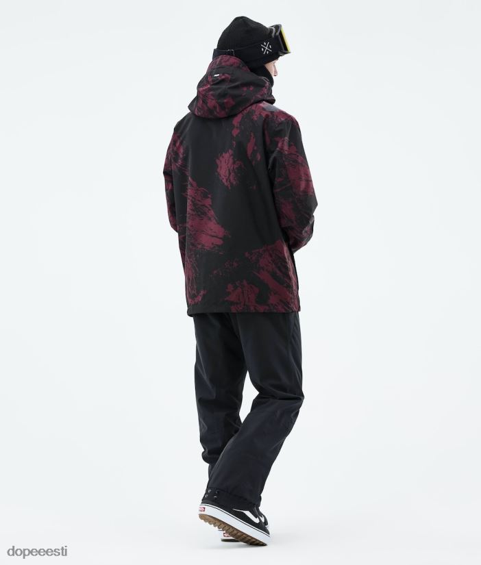 Dope Snow Eesti - mehed blizzard 2021 lumelaua jope Dope värvige Burgundia B62VTF16 - Image 6