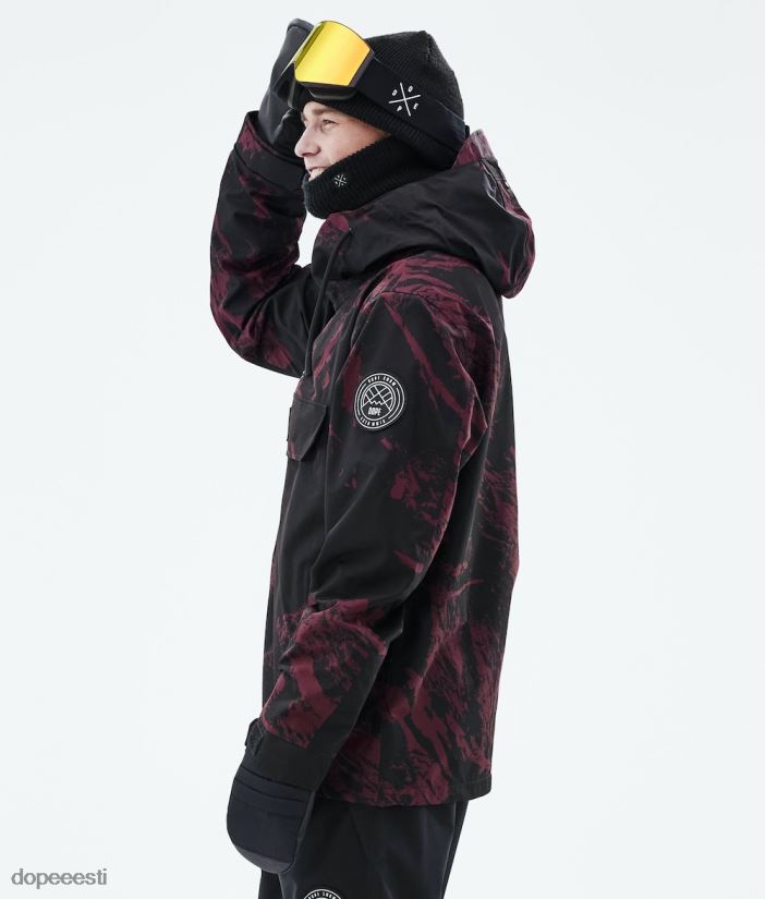 Dope Snow Eesti - mehed blizzard 2021 lumelaua jope Dope värvige Burgundia B62VTF16 - Image 7