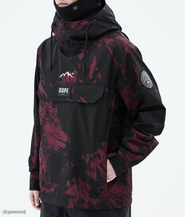 Dope Snow Eesti - mehed blizzard 2021 lumelaua jope Dope värvige Burgundia B62VTF16 - Image 9
