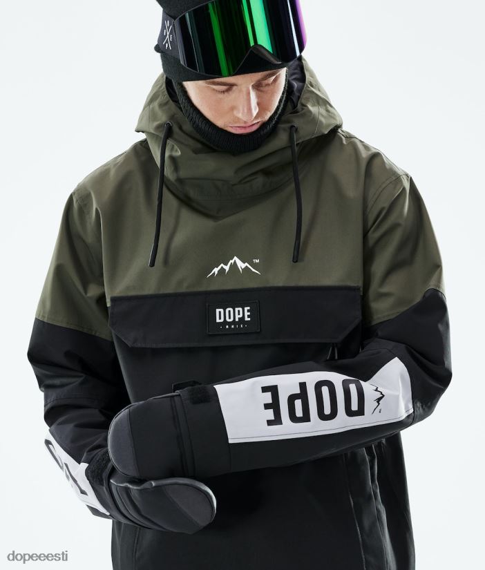 Dope Snow Eesti - mehed blizzard le lumelaua jope Dope piiratud väljaanne mitmevärviline oliivroheline B62VTF118 - Image 5
