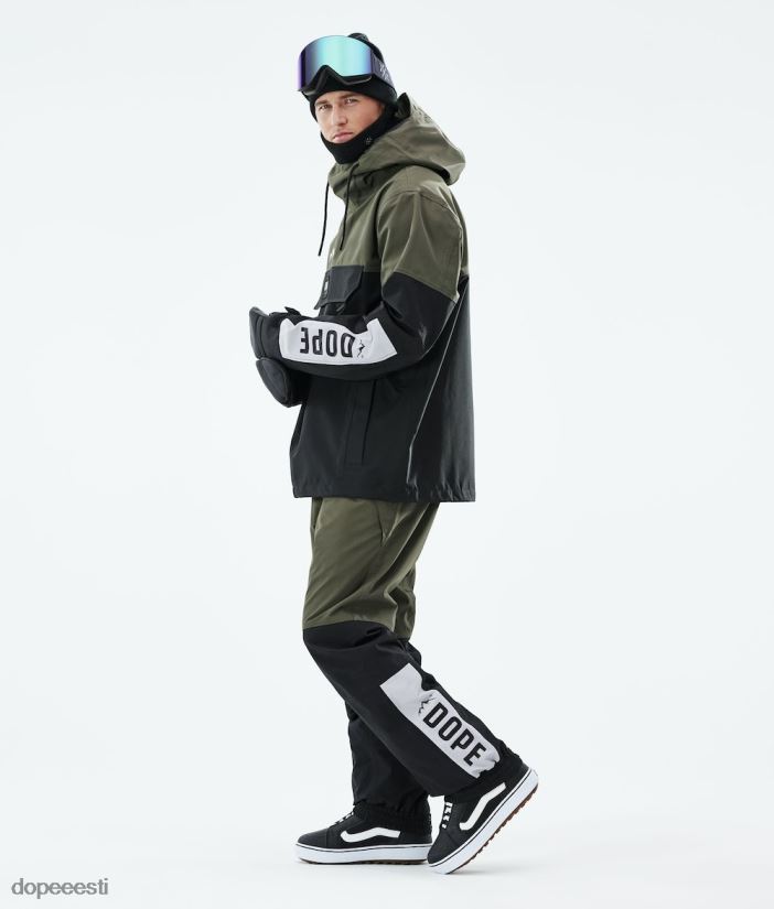 Dope Snow Eesti - mehed blizzard le lumelaua jope Dope piiratud väljaanne mitmevärviline oliivroheline B62VTF118 - Image 7