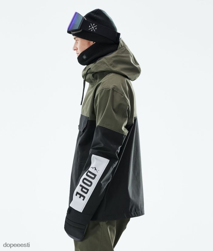 Dope Snow Eesti - mehed blizzard le lumelaua jope Dope piiratud väljaanne mitmevärviline oliivroheline B62VTF118 - Image 9