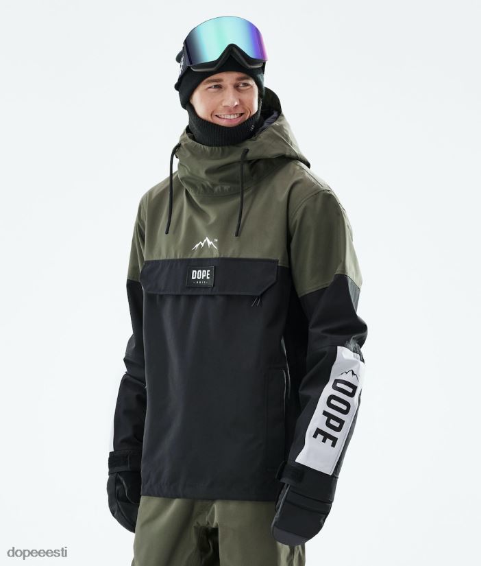 Dope Snow Eesti - mehed blizzard le lumelaua jope Dope piiratud väljaanne mitmevärviline oliivroheline B62VTF118 - Image 1