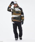 Dope Snow Eesti - mehed blizzard lumelaua jope Dope kulla oliivi killud B62VTF8 - Image 4