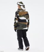 Dope Snow Eesti - mehed blizzard lumelaua jope Dope kulla oliivi killud B62VTF8 - Image 6