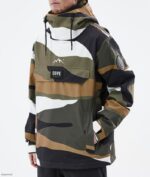 Dope Snow Eesti - mehed blizzard lumelaua jope Dope kulla oliivi killud B62VTF8 - Image 9