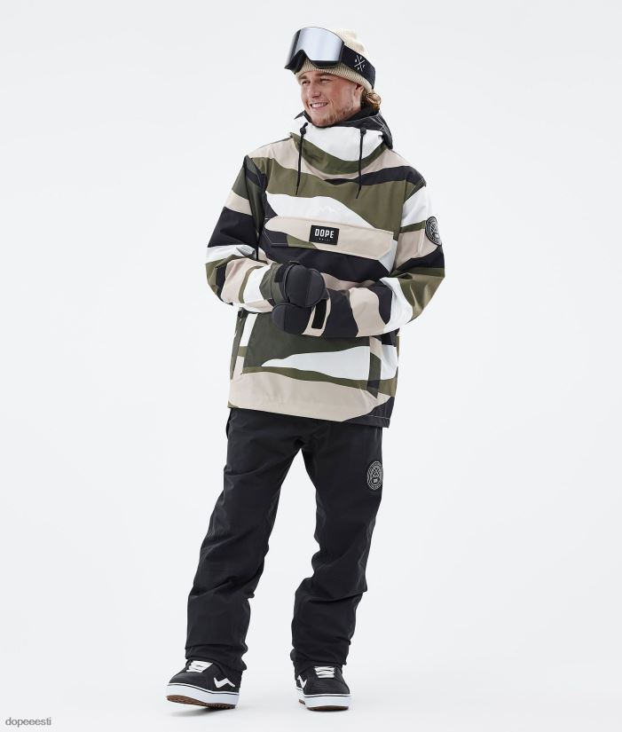 Dope Snow Eesti - mehed blizzard lumelaua jope Dope liiva oliivi killud B62VTF36 - Image 4